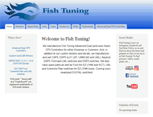 Tablet Screenshot of fishtuning.com